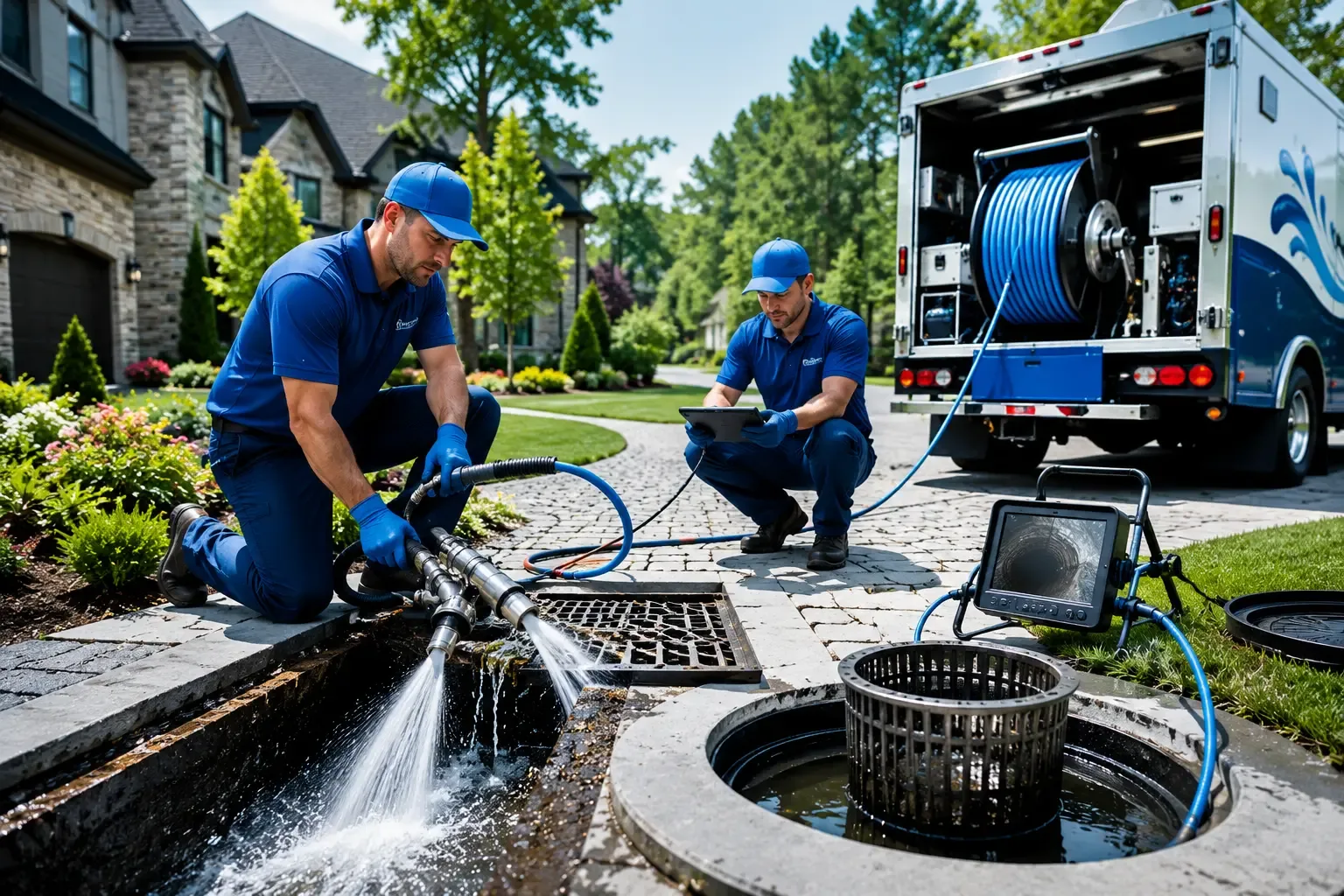 Local outdoor drain cleaning professionals in Marysville, MI