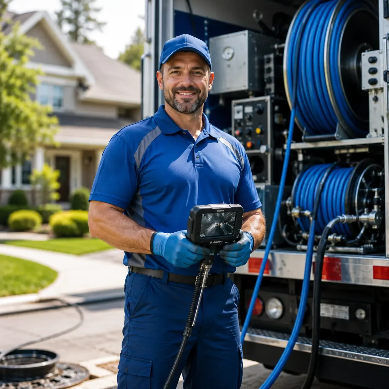 Local outdoor drain cleaning specialists in Marysville, MI